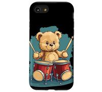 Rhythm King Teddy Bear for a Drumming Adventure Case for iPhone SE (2020) / 7 / 8