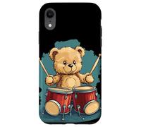 Rhythm King Teddy Bear for a Drumming Adventure Case for iPhone XR