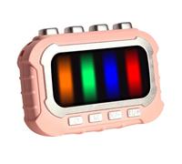 Rhythm Machine - Compact Music Toy, Fast Press Push Game | Fun Concentration Challenge, Battery-Powered Handheld Device for Kids Adults Parties Travel Game Nights, 3.78x2.76x1.18 inches