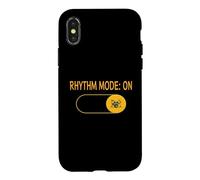Rhythm Mode On For Drummers And Those Who Keep The Beat Case for iPhone X/XS