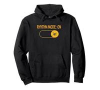Rhythm Mode On For Drummers And Those Who Keep The Beat Pullover Hoodie