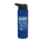 Rhythm of The Water Synchronized Swimming Synchro Swimmer Stainless Steel Insulated Water Bottle