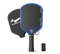 Rhythm Pickleball Paddle for Soft Game, Hybrid All Court Paddle, Low Pop High Control, 10mm Cell Honeycomb Core, Plush Multi Layer Composite Carbon Fiber Surface for Beginner Intermediate Player