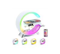 Rhythm Rgb Light Bar Smart Light Led Night Lights Sunrise Wake-up Lamp Polars Lamps Alarm Clock App Control Intelligent Atmosphere Bluetooths Speaker