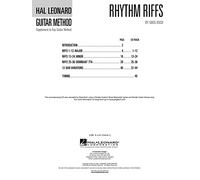 Rhythm Riffs: Over 200 Riffs in All Styles [With CD (Audio)] (Hal Leonard Guitar Method (Songbooks))
