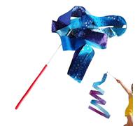 Rhythm Stick - Foldable Swirling Dance Ribbon, Bright Multicolour Luminous Gradient, Lightweight Dynamic Choreography Accessory, Expressive Creative Movement Instrument | Classrooms Parties Fitnes