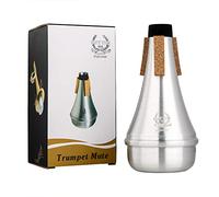 Rhythm Trumpet Mute – Practice Mute, Lightweight Aluminum Silencer