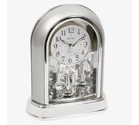 Rhythm Chrome Finish Anniversary Clock - C3098