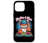 Rhythm & Vibes Dj Fox Music Style Case for iPhone 16 Pro Max