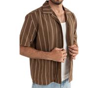Rhythm | West Winds Stripe Shirt | Men's | Striped Summer Shirt | Earth S