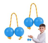 Rhythmic Ball Kashaka Instrument - African Shaker Musical Instrument, Abs Hand Percussion Balls | 2 Pair Double Gourd Music Shaker Lightweight Percussion Accessory for Rhythmic Dance Weddings