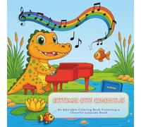 Rhythmic cute crocodiles: An Adorable Coloring Book Featuring a Cheerful Lakeside Band for All Ages