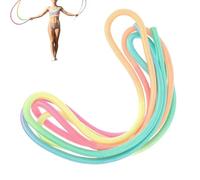 Rhythmic Gymnastics Rope | Adjustable Jumping Equipment - Competition Artistic Training and Sports Rope | for Home Fitness Workout Yoga Exercise Children Girls & Adults