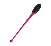 Rhythmic Gymnastics Stick - 41 cm Two-Tone Non-Slip Rubber | Lightweight Accessory for Girls, Students & Dancers | Ideal For Training, Competition & Show | Removable & Easy To T