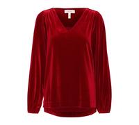Rhythmic Red V-Neck Blouse - female - Part Two - Blouses - Red - XL - Blouses & Shirts XL