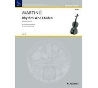 Rhythmical Studies H 202 (recte 216/217) violin (and piano) (advanced) Martinů S