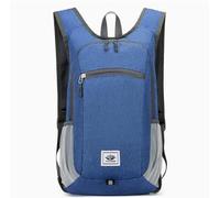 rhythnos Ultra Lightweight Foldable 20L Backpack - Water-Resistant Packable Rucksack w/Breathable Straps & Reflective Strip for Travel, Hiking, Cycling - Unisex Daypack(Sky Blue)