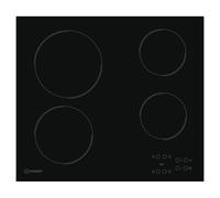 Indesit RI161C Black 4 Zones Ceramic Hob With Touch Control