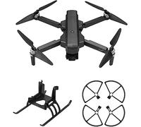 RiaAj Landing Gear F11 GIM 2 in 1 Propeller Guard Extended Leg Anti-Collision Bumper Prop Protector Contixo F24 Pro/Ruko F11 Pro/Sjrc F11S