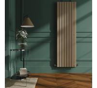 Riace Beige grey Vertical Flat Designer Radiator 1800x544mm Double Panel 5557 BTU