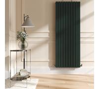 Riace Evergreen Vertical Flat Designer Radiator 1800x680mm Double Panel 6947 BTU