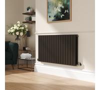 Riace Russet Horizontal Flat Designer Radiator 600x1156mm Double Panel 4370 BTU