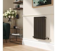 Riace Russet Horizontal Flat Designer Radiator 600x408mm Single Panel 953 BTU