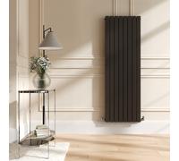 Riace Russet Vertical Flat Designer Radiator 1600x544mm Double Panel 4916 BTU