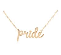 RIAH FASHION Inspirational Message Pendant Necklace - Christian Religious Engraved Words Infinity, Hexagon Charm Chain Hope, Love, Faith, Blessed Gift Jewelry, Metal, No Gemstone