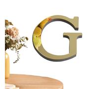 Riaisttd 3D Acrylic Alphabet | Self Adhesive 3D Acrylic Alphabet