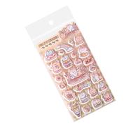 Riaisttd 3D Stickers | DIY Reusable Stickers, Funny Cartoon Stickers for Scrapbooking | For Home Classroom Crafts Diary Planner Journal Mobile Phone Students Children