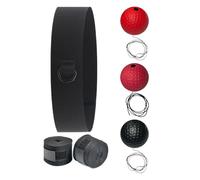 Riaisttd Boxing Reflex Ball, Adult Training Equipment, Portable Head Boxing Ball with Elastic Strap, Hand Eye Coordination Tool, Fitness Gear with Adjustable Design, Home Gym Use 9.84 inches