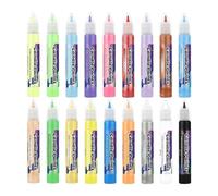 Riaisttd Candle Wax Pen Set - 18 Colors Beginner-Friendly Arts Crafts Supplies,Candle Decorating Pens | for Birthday Decorating Holidays Wedding Party Blessing Writing