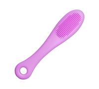 Riaisttd Cat Scrubber for Chin,Silicone Soft Chin Brush Chin Scrubber - Non-Slip Multifunctional Finger Pet Supplies Cleaning Brush for Cats & Dogs