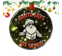 Riaisttd Christmas Tree Decoration, 67 Numbers Pendant, , Christmas Table Decoration, for Outdoor Use, Living Room, Bedroom, Window, Door, Desk, Backpack, Bag, Telephone, Birthday