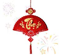 Riaisttd Decorations for the Chinese Spring Festival 2026 - Vietnamese Holiday Pendant for 2026 - Flaked Tree Decorations with Festive Charm - for , Doors, Living Room