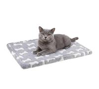 Riaisttd Dog Bed Crate Pad Non Slip Quick Dry 3D Bone Pattern Cushion