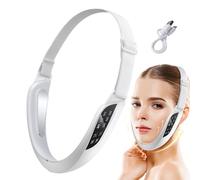 Riaisttd Facial Massager - V Shaped Microcurrent Massager - Adjustable Double Chin Reducer - for Men Women Travel Home Bed Night Meditation Morning Makeup Dating Party Wedding