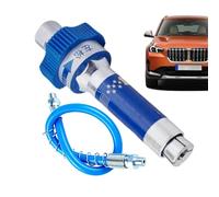 Riaisttd Heavy Duty Coupler, Quick Lock Grease Applicator Tool, Clamp Type with Tight Seal, Precision Lubrication Coupler Connector Tool, Grease Nozzle with Compact Design, Workshop for Farm Marine