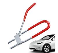 Riaisttd Hose Crimping Pliers, Ergonomic Universal Leak-proof Alloy Tool, Crimp Clamp Tool - For AC Brake Pipe Car Service Oil Gas Hydraulic Electric Heating Engine Fire