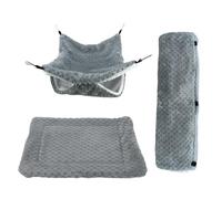Riaisttd House for Hamster, Plush Nest for Small Animals | for Sugar Glider, Ferret, Cage, Dodo, Rest, and Winter Play