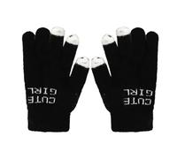 Riaisttd Knitted Gloves - Touchscreen Winter Mittens | Warm Gloves | For Skiing, Outdoors, Snowboarding, Commuting, Driving, Walking the Dog, Festivals and Ice Fishing