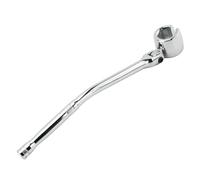 Riaisttd Oxygen Sensor Wrench, O2 Sensor Socket Removal Tool, Flexible Sensor Socket Tool, Offset Oxygen Sensor Socket, 6-Point Oxygen Sensor Socket Tool, Car Oxygen Sensor Tool, Oxygen Sensor Removal