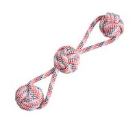 Riaisttd Rope Toy for Dogs with Strong Chewing Need, Interactive, Robust, Medium Knot Rope for Dogs, for Care Against Boredom for Play and Training Indoors and On the Go