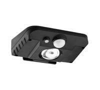 Riaisttd Smart Solar Wall Light, Multi Purpose Outdoor Lamp, Lamp with Easy Installation Feature, 120° Rotating Solar for Deck Balcony, Energy Saving Design, Outdoor Light for Walkway Lawn