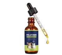 Riaisttd Soothing Drops for Dogs, 60 ml Nutrient Care Drops, Dietary Supplement to Support Relaxation, for Dogs and Cats for Pet Care for Deep Sleep at Night and On