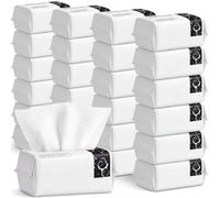Riakrum 2400 Count Disposable Face Towel Bulk Soft Facial Tissues Thick Washcloths Makeup Remover Dry Wipes Towelettes Cleansing Cloths for Spa, Salon and Home Skincare