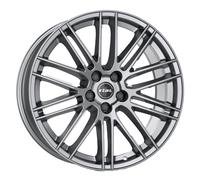 RIAL Alloy Wheel Kibo 8.0Jx18 ET48 5x112 GRA for Audi A3, A3 Sportback, Limousine, A4