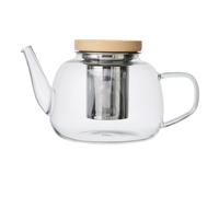 Rialto Glass 1.2 Litre Infuser Teapot, Gift Boxed La Cafetiere Clear One Size