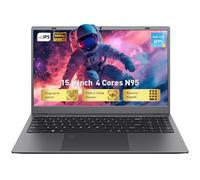 RIANIFEL Laptop Computer, 15.6 inch 1920x1080 FHD IPS Display, 12GB RAM/256GB SSD Notebook PC with 4 Cores N95(Beats 6500Y), Support Fingerprint, WiFi 5, BT 5.0 for Business and School